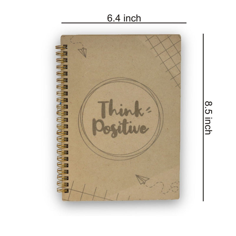 Buy Wooden Sustainable Recycled Diary 4 | A5 Size | 102 Pages | Shop Verified Sustainable Notebooks & Notepads on Brown Living™