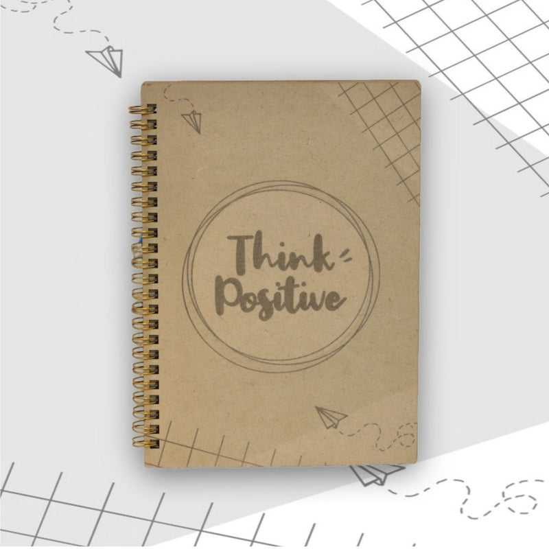 Buy Wooden Sustainable Recycled Diary 4 | A5 Size | 102 Pages | Shop Verified Sustainable Notebooks & Notepads on Brown Living™