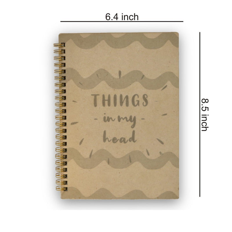 Buy Wooden Sustainable Recycled Diary 5 | A5 Size | 102 Pages | Shop Verified Sustainable Notebooks & Notepads on Brown Living™