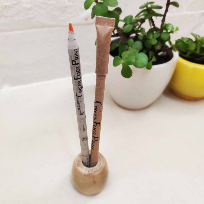 Buy Wooden Toothbrush Holders | Multi purpose stand | Set of 2 | Shop Verified Sustainable Oral Care on Brown Living™