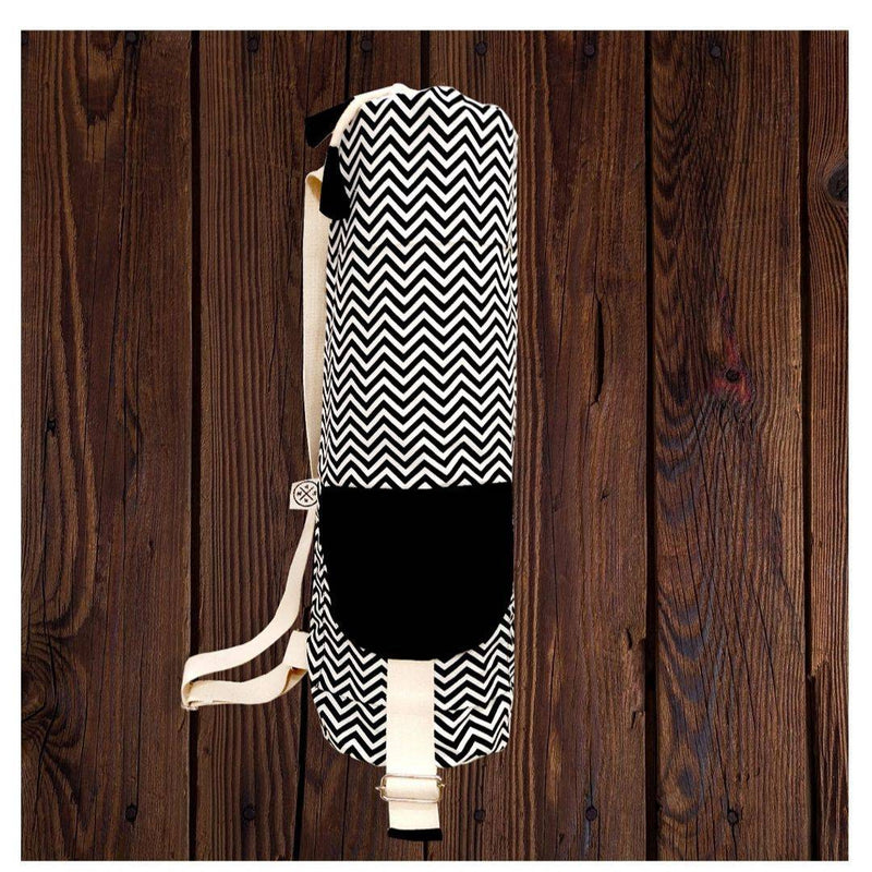 Buy Workout Bag - Aztec Print with Pocket | Shop Verified Sustainable Yoga Bag on Brown Living™