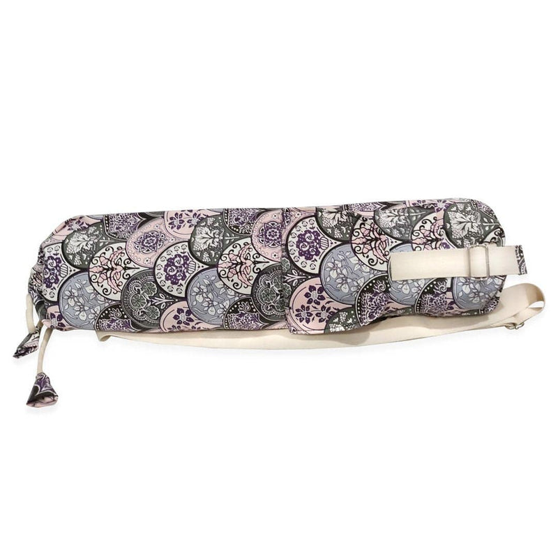 Buy Workout Bag - Floral Print with Pocket | Shop Verified Sustainable Yoga Bag on Brown Living™