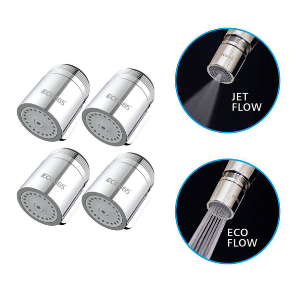 Buy X22 Dual Flow Chrome Finish Jet And Eco Flow Aerator - Pack of 4 | Shop Verified Sustainable Water Saving Device on Brown Living™