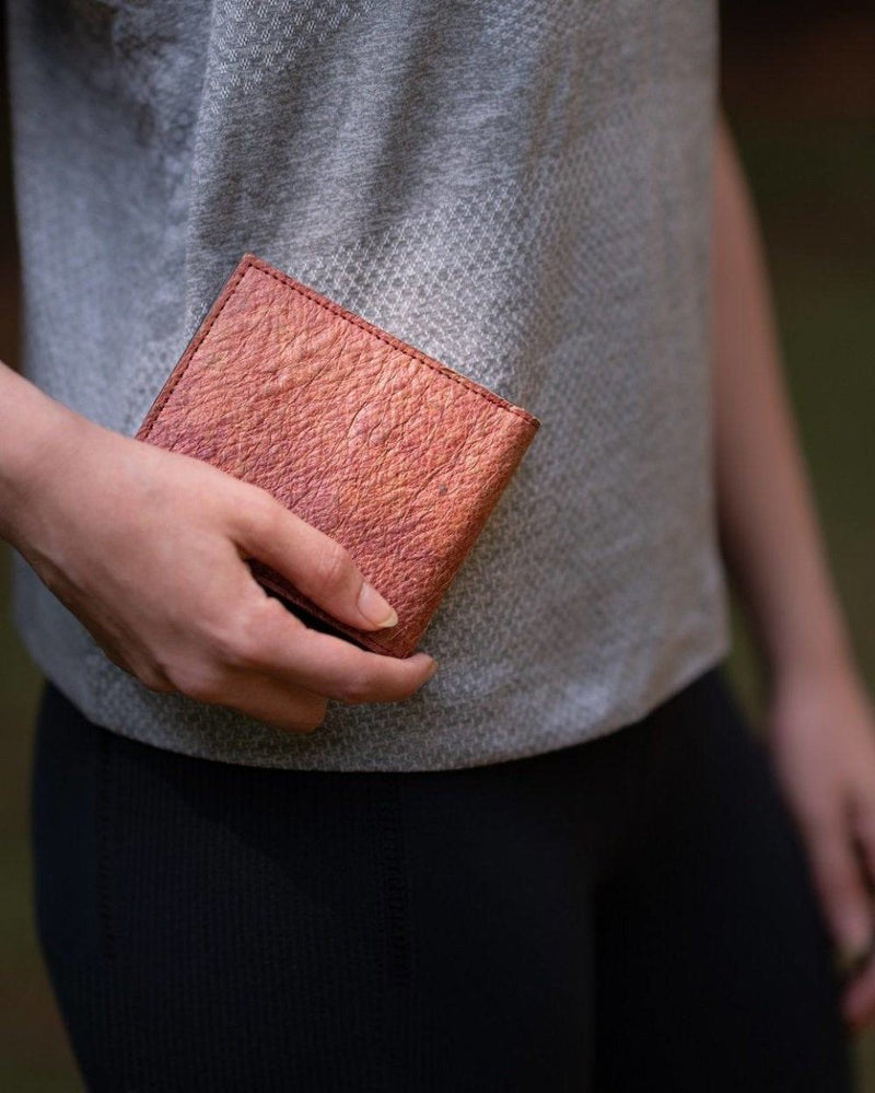 Buy Xisha Wallet - Madder | Shop Verified Sustainable Wallet on Brown Living™