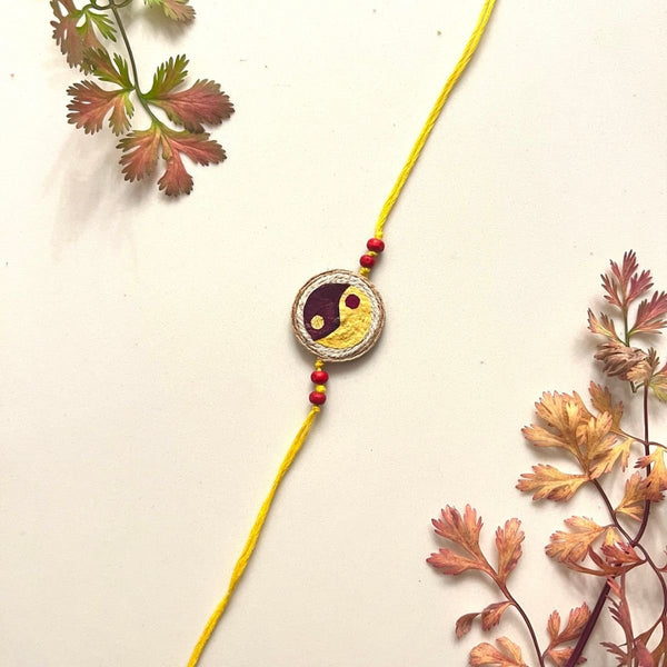 Buy Yin & Yang Plantable Rakhi | Shop Verified Sustainable Rakhi on Brown Living™