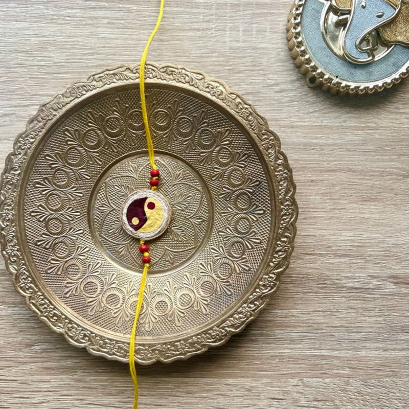 Buy Yin & Yang Plantable Rakhi | Shop Verified Sustainable Rakhi on Brown Living™