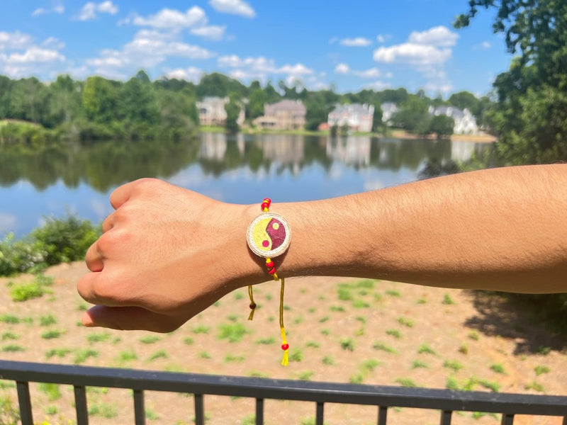 Buy Yin & Yang Plantable Rakhi | Shop Verified Sustainable Rakhi on Brown Living™