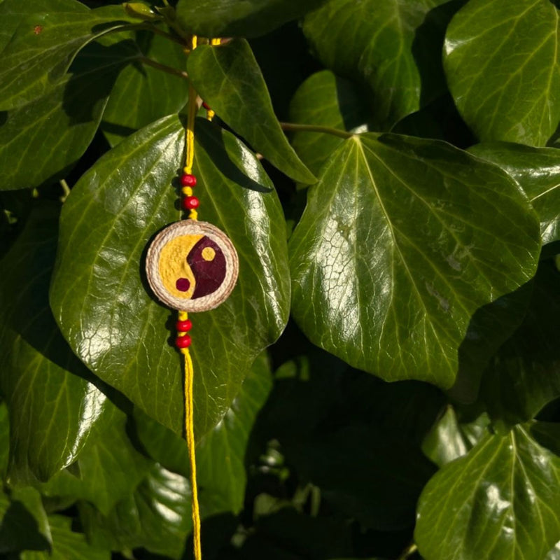 Buy Yin & Yang Plantable Rakhi | Shop Verified Sustainable Rakhi on Brown Living™