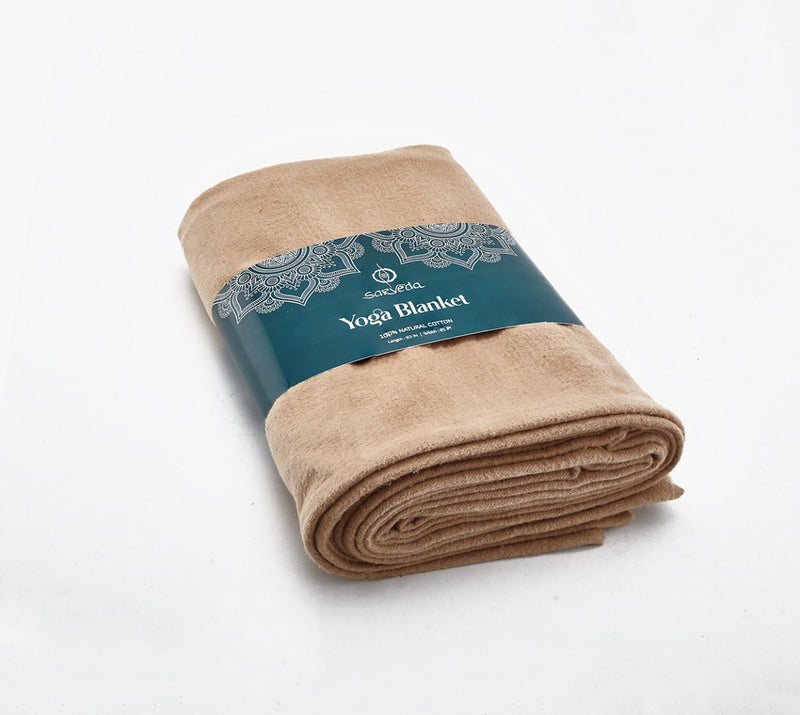 Buy Yoga Blanket Made from Organic Cotton | Shop Verified Sustainable Yoga Mat on Brown Living™