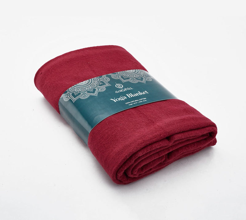 Buy Yoga Blanket Made from Organic Cotton | Shop Verified Sustainable Yoga Mat on Brown Living™