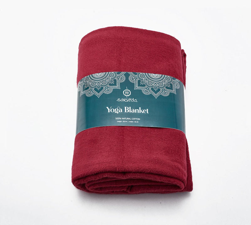 Buy Yoga Blanket Made from Organic Cotton | Shop Verified Sustainable Yoga Mat on Brown Living™