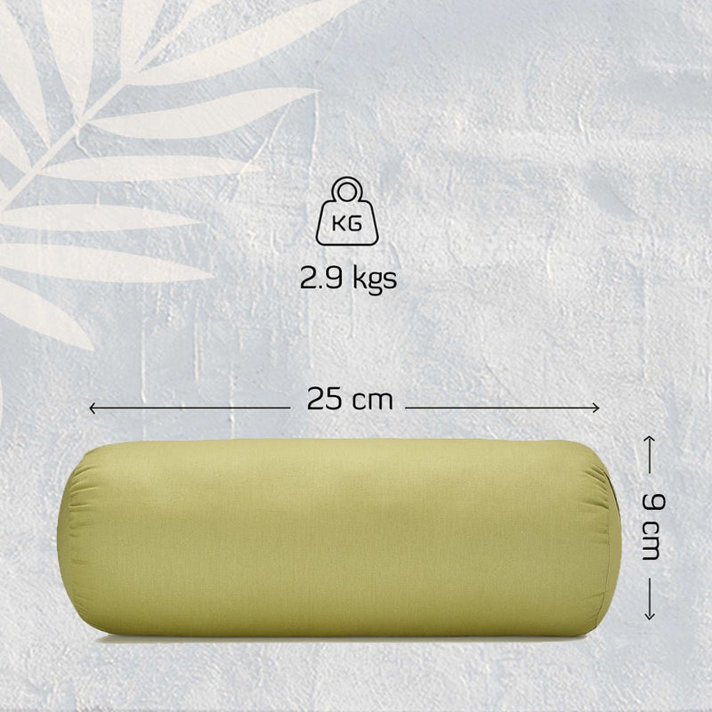 Buy Yoga Bolster made from Organic Cotton | Shop Verified Sustainable Yoga Pillow on Brown Living™