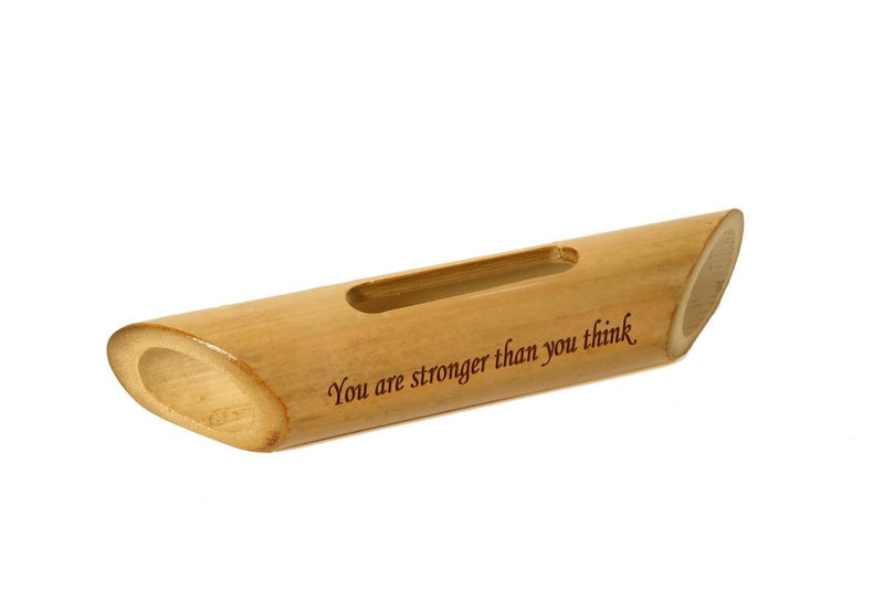 You are Stronger Than You Think Bamboobeat Natural Speaker - Portable Mobile Holder | Verified Sustainable Desk Accessories on Brown Living™